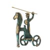 Chariot of The Sun Athena with Spear Ancient Greek Bronze