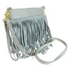 Girly Handbags New Medium Echtes Wildleder Schultertasche Quaste Crossbody Womens
