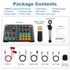 Home Studio Recording Kit Podcast Music Mixer Equipment Condenser Microphone