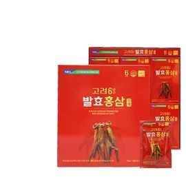 6-year-old fermented red ginseng extract 30 packets / 6년근 발효 홍삼 진액 30포x2박스 부모님 어르신 첫인사 건강 명절 답례품 회사 단체 선물, 2박스, 발효홍삼 70ml x 30포 x 2개