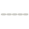 50pcs Hair Extension Clips Set Stainless Steel DIY 8 Teeth
