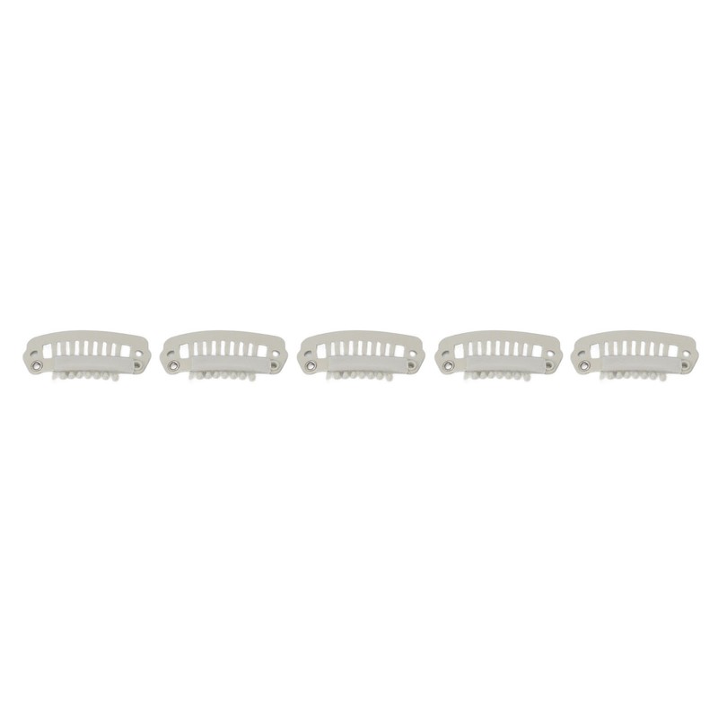 50pcs Hair Extension Clips Set Stainless Steel DIY 8 Teeth
