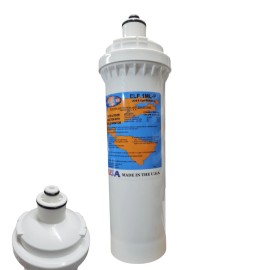 Omnipure ELF 1ML-P Omnipure   4" x 12.5" 1 Mic Carbon Block Filter (Everpure-Comp