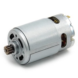 Fielect 550 Electric Motor 12 Teeth 18V Motor Gear Motor Gearbox Accessories for Power Wheels Kids Electric Cars Children Ride On Car Replacement Parts