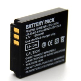 Lumix Battery For CGA-S005 E Panasonic Lumix DMC-FX10 DMC-FX12 DMC-FX50 DMC-FX100