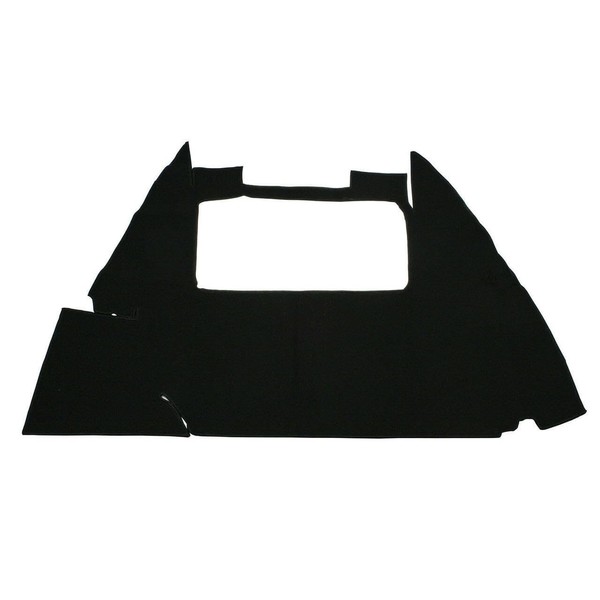 Trunk Carpet Kit, 1 Piece, for Beetle 54-59, Black, Compatible