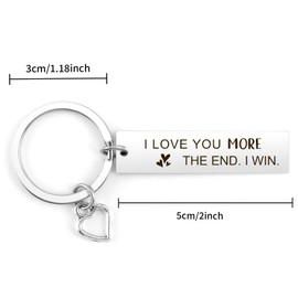 Keychain Girlfriend Boyfriend Keychain Couples Gift Ideas Love Keychain I Love You Gift Sentimental Gifts For Him Valentines Day Bf Gf Husband Wife