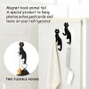 Ouliget Cute Magnetic Hooks for Refrigerator,3D Cat Office Magnets with