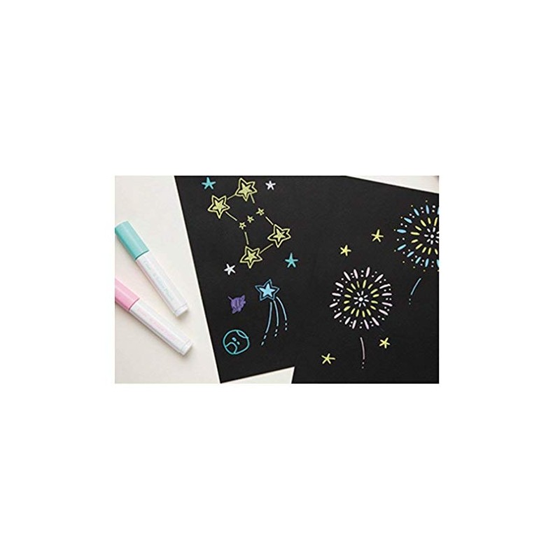 Pilot SJP120FN-6CP Water Based Pigment Markers, Juice Paint, Fine Point,