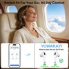 Replacement Ear Tips Compatible with AirPods Pro 3 (3 Pairs,S/M/L,Clear)