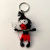 Voodoo String Doll Keychain, Design T51