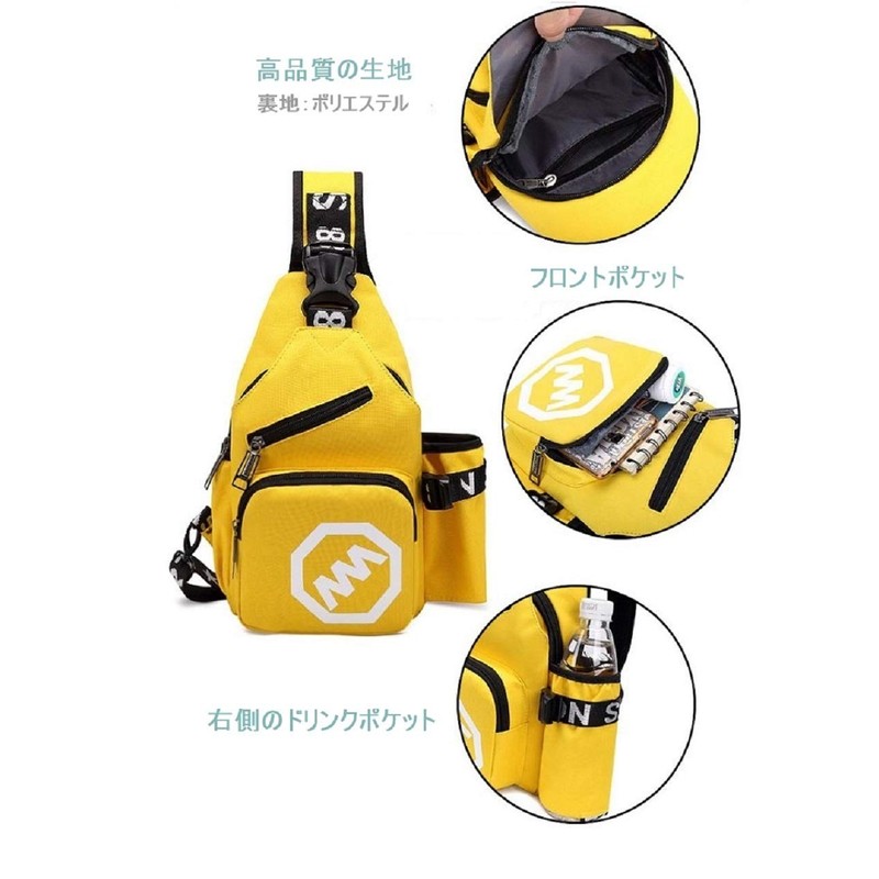 Blue Refrain One-Shoulder Bag, Crossbody Shoulder Bag, Multi-functional, Casual Bag,