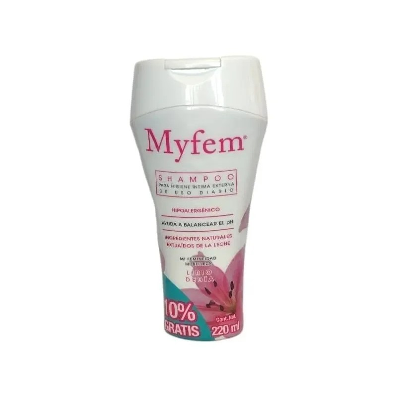 Shampoo Para Higiene Íntima Externa Myfem 220ml
