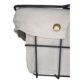 Wire Fabric Basket SS FW-702-IV