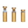 12Pcs Standoff Screws Stainless Steel Electroplated Brushed Gold Advertising Nails