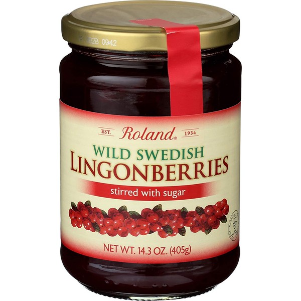 Lingonberries Wild Sweden - 14 oz. Jar