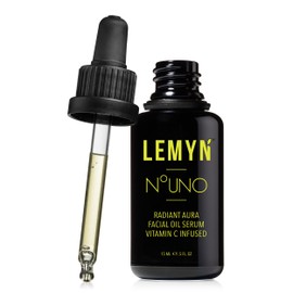 Lemyn Organics Hydrate & Glow Face Oil - Vitamin C & E Serum | Freshly Made & 100% Natural | Boosted Hydration & Enhanced Elasticity & Firmness - Handcrafted in Santa Barbara, CA