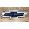 Chevy Black Bowtie Emblem Garage Steel Sign (Large - 35"