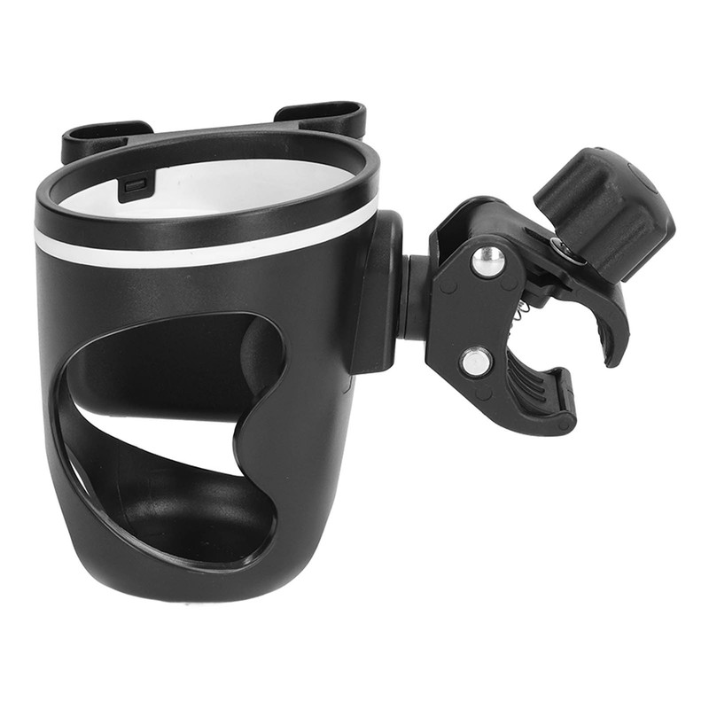 Baby Stroller Cup Holder Prevent Slipping Adjustable 360 Degree Rotating