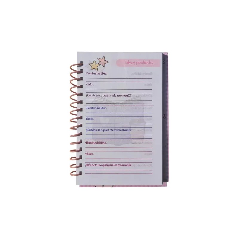 Agenda Lectora, Diario De Lectura, Mi Libro De Lecturas