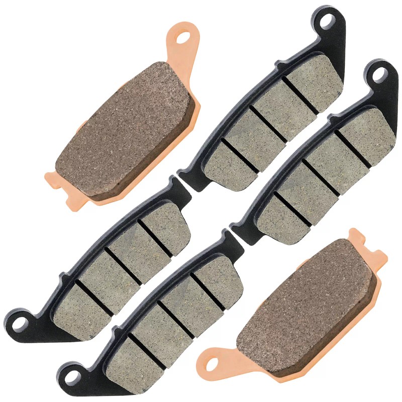 Caltric Front And Rear Brake Pads for Honda CB600F CB600F2
