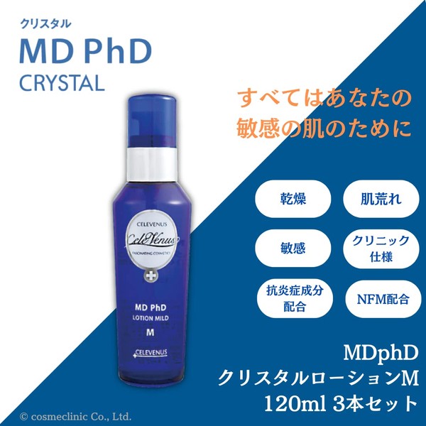 MDPhD Crystal Lotion M, Set of 3