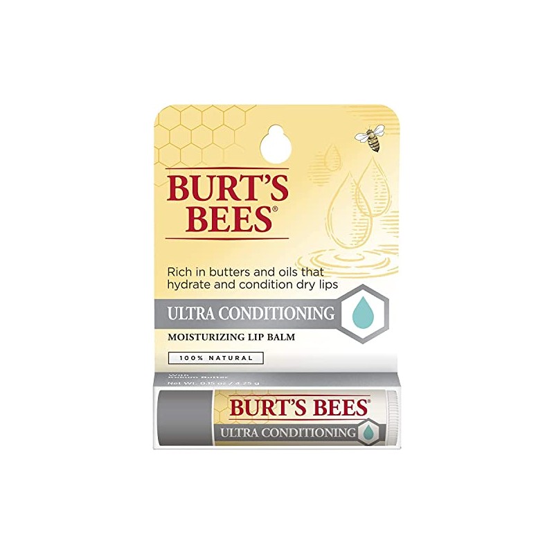Burt's Bees Bálsamo Labial Ultra Acondicionado con Mantequilla de Kokum
