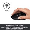Brand 2.4 GHZ Wireless Optical Noiseless Mouse Plus Black LOGICOOL M331 Silent