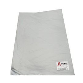 A-Team Performance - 13575 Adhesive Backed Aluminized Fiberglass Heat Shield Barrier Up To 2000 Degrees Fahrenheit Multi-Purpose - Compatible with Firewall Hoods Hoses and Doors 12" x 24"