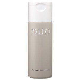 DUO The Wash Black Repair 0.9 oz (27 g), 2/3 Size, For Poreless Skin, Morning Facial Cleanser, Exfoliating Pores, Enzyme Powder, Additive Free