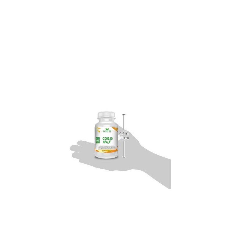 Sundhed Natural CoQ10 Max | 800 mg Antioxidante | Apoyo