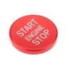 eMagTech 1 Touch Start Decorative Ring Sticker Button Cover Compatible