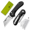 CIVIVI Folding Utility Knife Box Cutter, Elementum Utility Pocket Edc