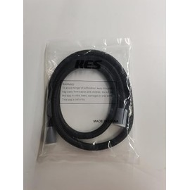 KES Bathroom Replacement Flexible Anti-Twist Stainless Steel Shower Hose, Matte Black, I4150C-BK