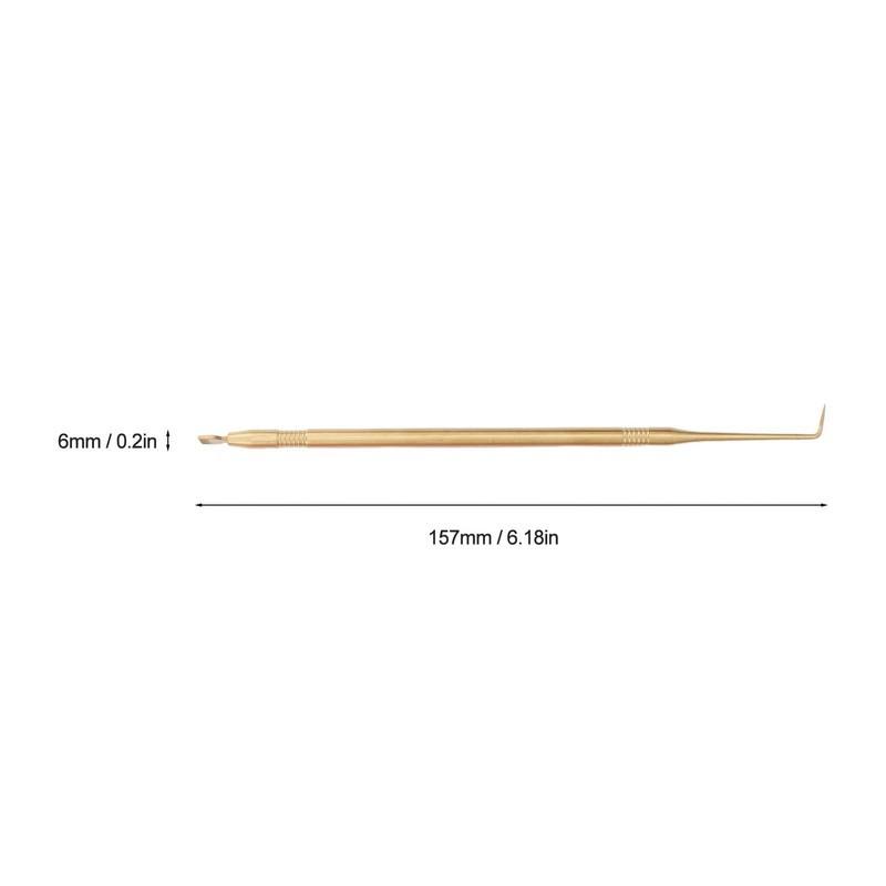 2 Teiliges Wimpernlift Dauerwellenwerkzeug, Gebogene Spitze, Kurzer Kamm B6, Doppelseitiges
