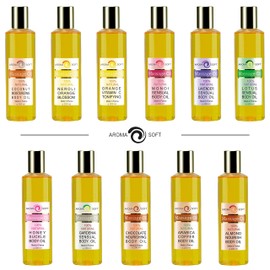 100% Natura Almond Body Massage Soft Aroma Oil 200 ml 100% Natural Sensual Grapeseed Oil Body Massage Soft Relaxing Aroma Oil