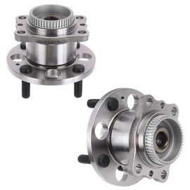 SCITOO 512483 2PC Rear Wheel Hub Bearing for 2012-2017 for Hyundai Accent for Kia Rio 1.6L