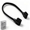 QEWTYI XT150 Battery Cable Braided Power Wire 20 Inches Compatible