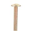 KONTONTY 12pcs Garden Property Line Markers Coated Survey Stakes for