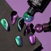 MIZHSE 9D Cat Eye Gel Nail Polish 2 Pcs, Chameleon