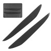 2pcs Carbon Fiber Headlight Eyebrow Eyelid Cover Wear Resistant Fit