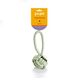Peps Durable Twisted Rope Toy – Perfect for Chewing, Tugging, and Fetch – Green & Pet-Safe Material