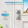MOUSETRO Keyless Entry Door Lock Deadbolt with Keypad, Digital Smart