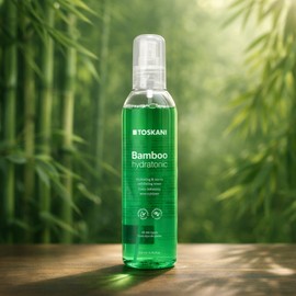 TOSKANI Toscani Bamboo Toner Hydratonic Toner and Mist Heat Moisture Soothing 200ml, 1 piece / 토스카니 뱀부토너 하이드라토닉 토너 겸 미스트 열감 수분 진정 200ml, 1개