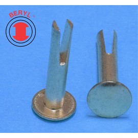Top Quality SPRB9380, Brass Color Split Rivet 9/64"X3/8" - 100pcs