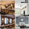 Modern Crystal Pendant Light,Chrome Chandelier Light Fixture, Cylinder Adjustable Height