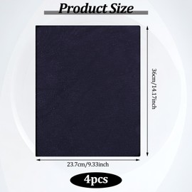 4Pcs Unisex Dreadlock Cap for Black Men Women Frizzy Hair, Long Braid Dreads Head Wrap Showercap, Elastic Dreadlock Cap for Loc Dreads Hair Accessories, Sleeping (Navy)