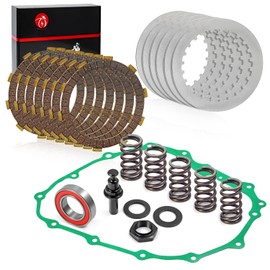 Clutch Kit and Heavy Duty Springs Clutch Lifter Pin Bearing Kit For Honda 400EX 400X TRX400EX TRX400X 1999-2014