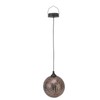 5.9in Solar Lantern Garden Garden LED Solar Hanging Lights Round