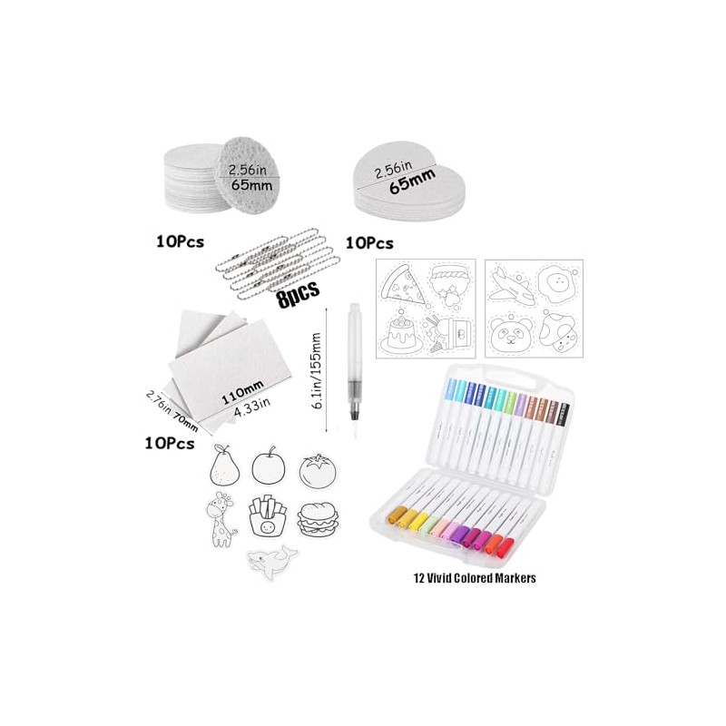 Magic Puffy Paint, 3D Drawing Magic Canvas Sponge, Puffy Popcorn